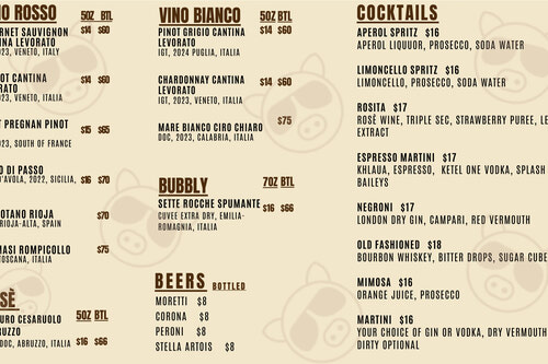 DRINK MNEU 